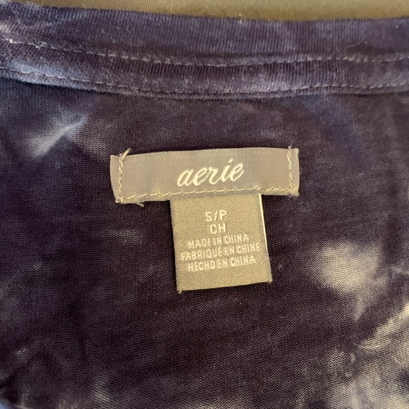 Aerie blue tie-dye Tee Women’s S - Picture 5 of 5